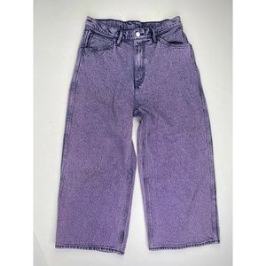 RARE Levis LINE 8 “SAMPLE GARMENT” Cropped Jeans